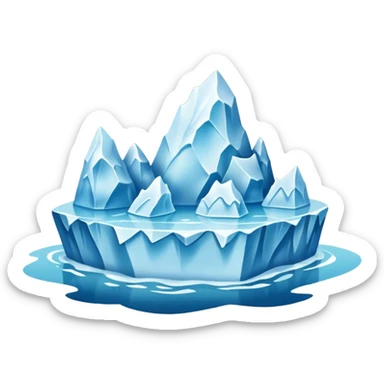 Iceberg sticker