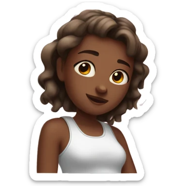 Clean girl aesthetic with a lot of hearts  sticker