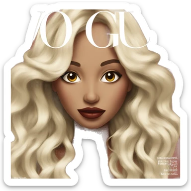 Vogue magazine  sticker