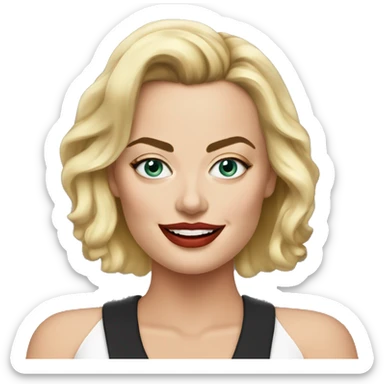 Margot Robbie sticker