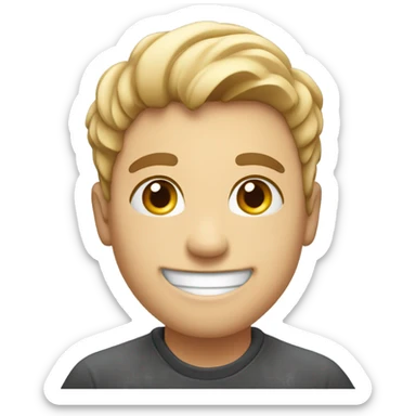 Thankful happy sticker