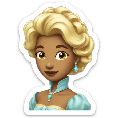 Princesse qui vomi sticker