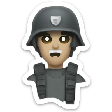 gost calle of duty sticker