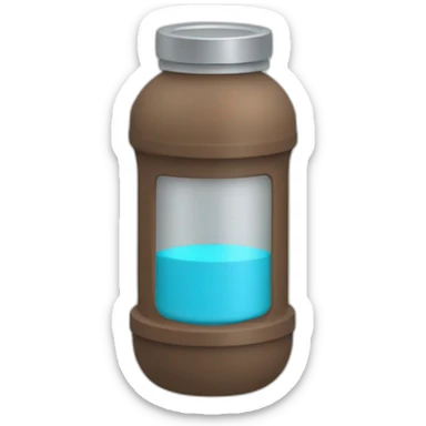 Protein shaker sticker