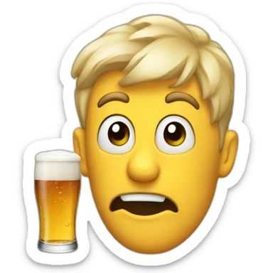 bad tasting beer sticker