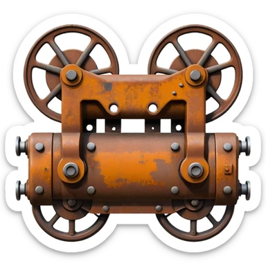 Train Coupling sticker