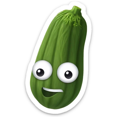 Dill pickle sticker