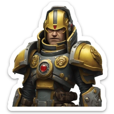 Warhammer 40k praise the Omnissiah sticker