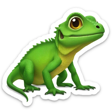 lizard sticker