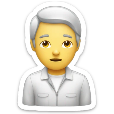 tired programmer sticker