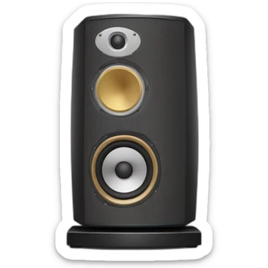High End Speaker sticker