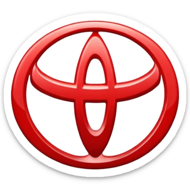 Toyota logo sticker