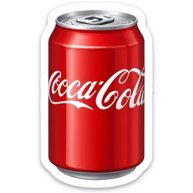 coca cola can sticker
