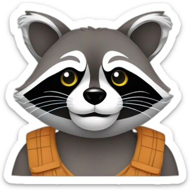 bodega raccoon sticker