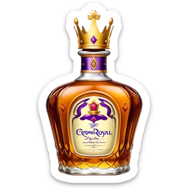Crown royal sticker