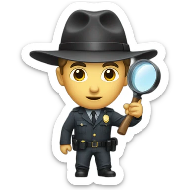 detectif search sticker