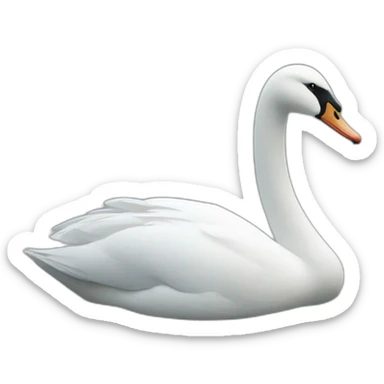 Le lac des cygnes sticker