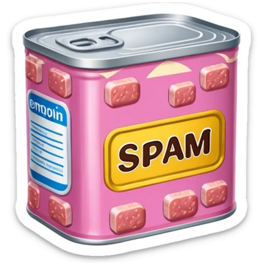 spam as any kind of unwanted, unsolicited message sticker