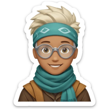 Ekko from the Arcane (a Netflix animation) sticker