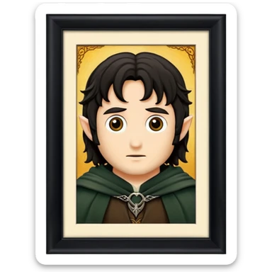 Lord of the rings sticker