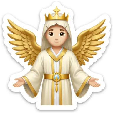 angelic council heaven emoji sticker