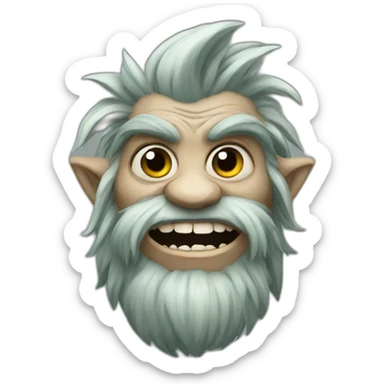 icelandic troll sticker