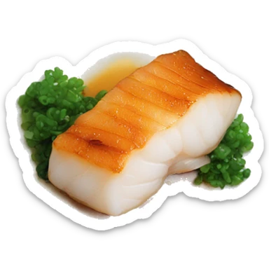 Miso cod dish Nobu  sticker