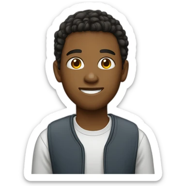 American teenage high schooler sticker