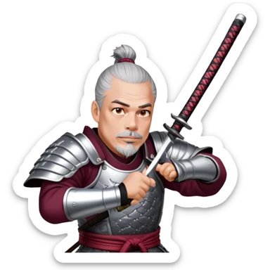 Resolute Samurai sticker