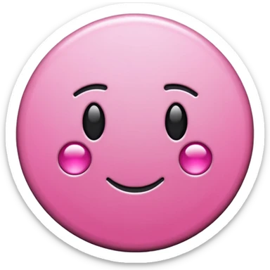 pink pin for boards - no face  sticker