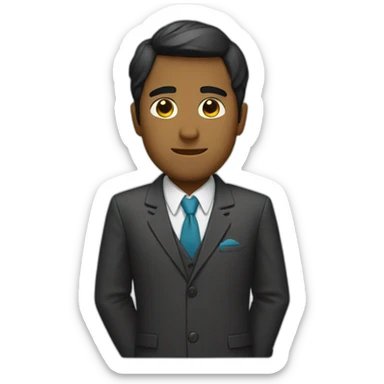 persona que no quiere sticker