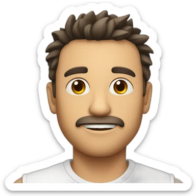 Corona enojada sticker