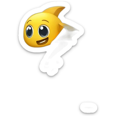 Cute Lightning bolt reading a book sticker