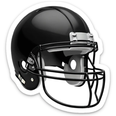 Sports helmet (American football style) sticker