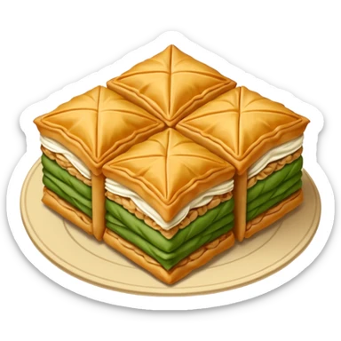 Baklava yiyen baklava keçisi  sticker