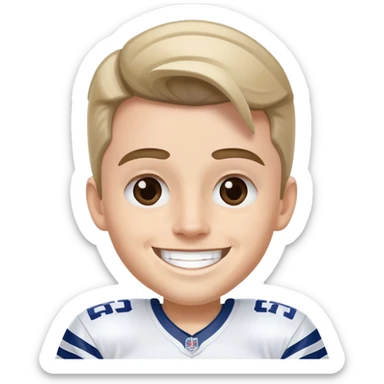 Dallas cowboys star sticker