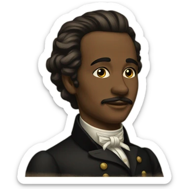 american xix century sticker