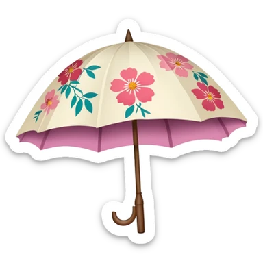 Ombrelle japonaise sticker