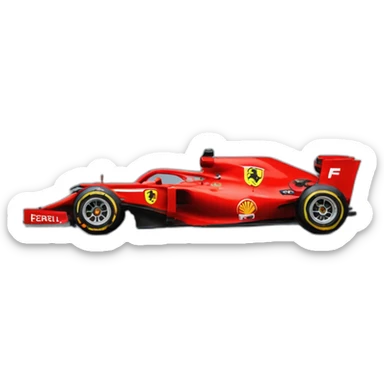 F1 ferrari 2022 sticker