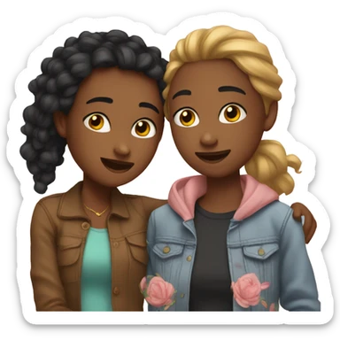 Besties sticker