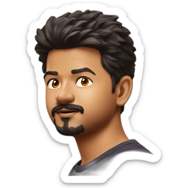 Thalapathy Vijay  sticker