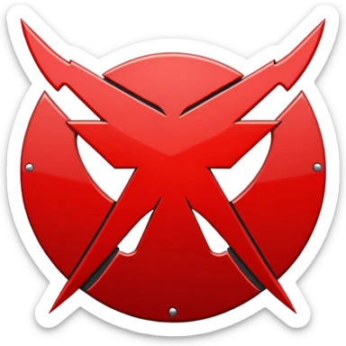 Metallica logo sticker