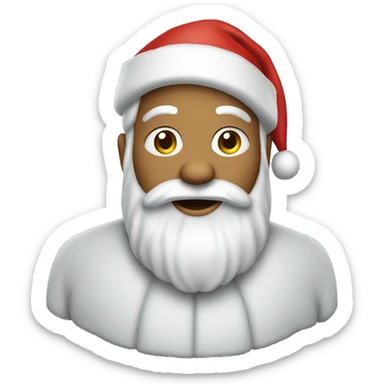 santa claus sticker