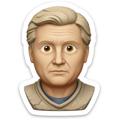 bust of Werner Sombart sticker