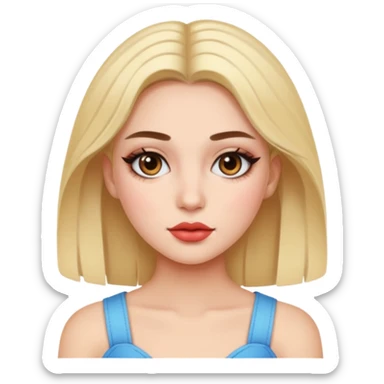 Aesthetic girly sticker