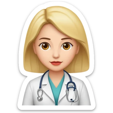 doctor woman a higm size sticker