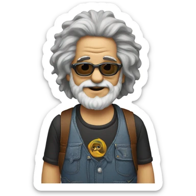 Jerry Garcia  sticker
