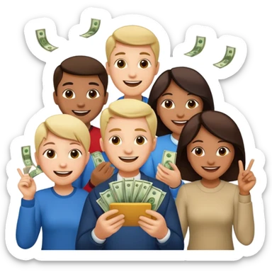 moneymaking group sticker