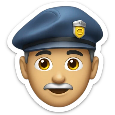 Jefe de estación sticker