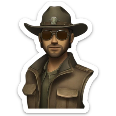 Fallout new vegas ncr ranger sticker